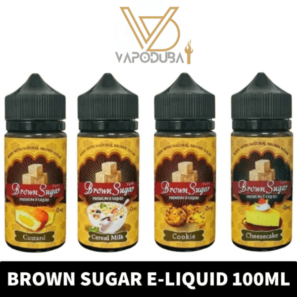 BROWN SUGAR Premium Vape Juice 100ml