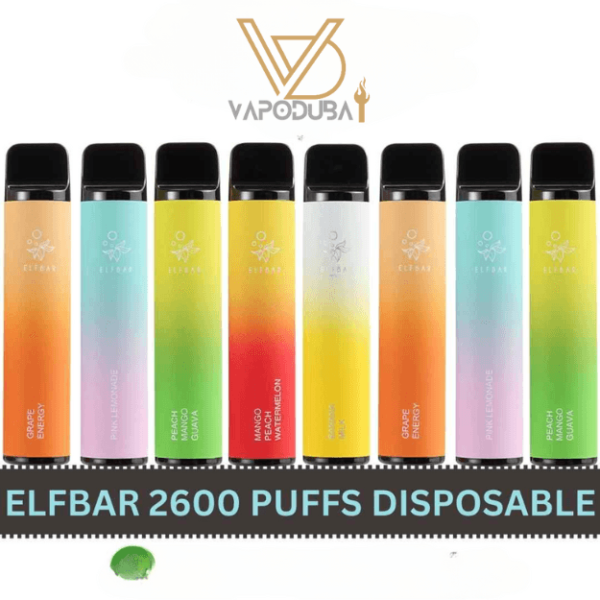 ELFBAR 2600 Puffs 20MG Disposable Vape